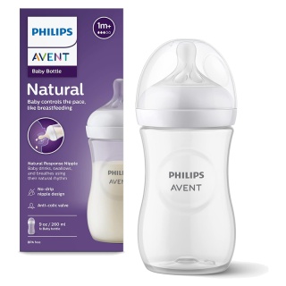 شیشه شیر نچرال 260 میلی لیتری اونت AVENT