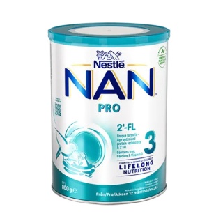 شیر خشک نان 3 پرو 800 گرم نستله Nestle